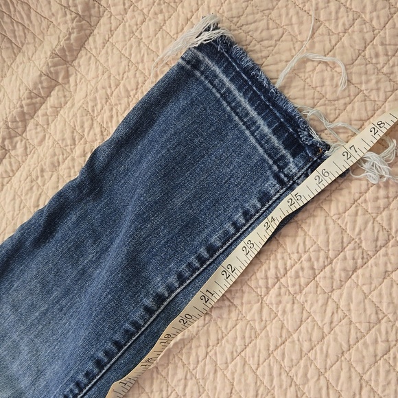 Kut Reese Ankle Straight Leg Raw Hem - Picture 4 of 6